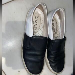 Chanel slip on shoe